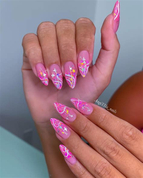 neon pink nail paint 6