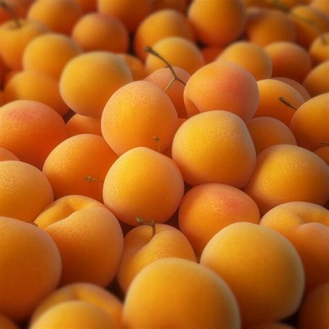 Premium AI Image | Summer Harvest Medley Apricot amp Peach Delicacies