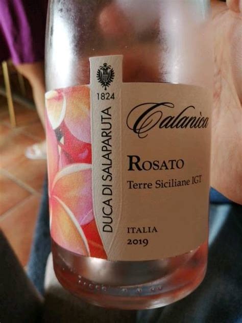 Duca Calanica - Duca di Salaparuta Calanica Rosato 2019 750ml | Liquor ...