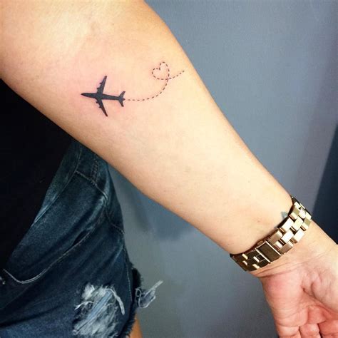Tatuagem De Aviao - Tatuagem de avião: 40 ideias para você se inspirar e viajar | Tatuagem ...