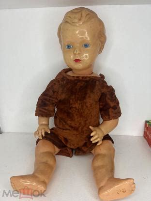 Большая Кукла из СССР Володя Ульянов ,50 см.,1950 гг. в оригинальной ...