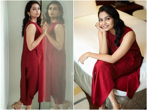 ചുവപ്പിൽ സുന്ദരിയായി തൻവി; ഫൊട്ടോഷൂട്ട് വൈറൽ - Screenima