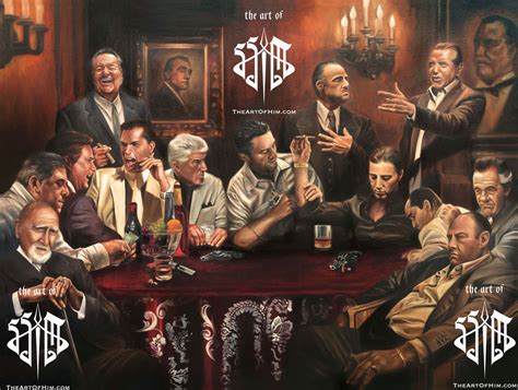 "Cosa Nostra" Poster - The Art Of Him