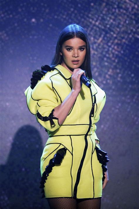 HAILEE STEINFELD at Tonight Show with Jimmy Fallon in New York 12/19 ...