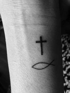 Ichthys and cross #familybusinesslondon Awesome Tattoos, Neue Tattoos ...