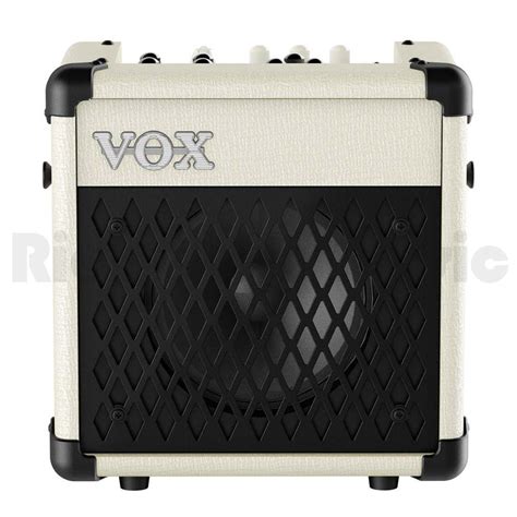 Vox Mini 5 Amp - Ivory | Rich Tone Music