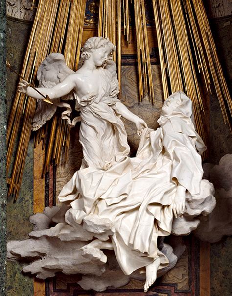 Obra De Gian Lorenzo Bernini - Éxtasis de Santa Teresa, por Gian Lorenzo Bernini, (Barroco Italiano ...