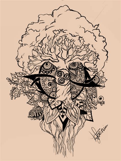 tree  strength  healing  simplyartlogical  deviantart
