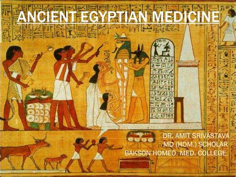 PPT - ANCIENT EGYPTIAN MEDICINE PowerPoint Presentation, free download ...