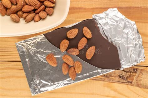 Freshly Roasted Peeled Almonds, Macro. Stock Photo - Image of breakfast ...