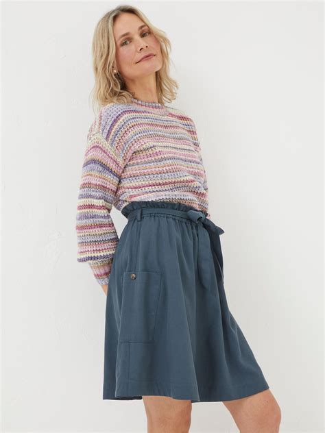 Nicole Grey Utility Skirt | FatFace