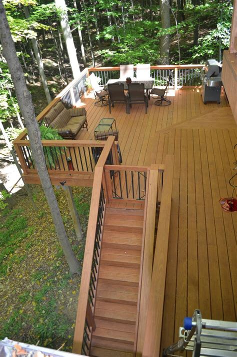 Decks.com. Deck Idea Pictures | Building a deck, Gazebo on deck, Deck ...