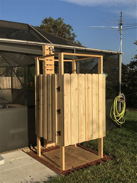 32 beautiful easy diy outdoor shower ideas – Artofit