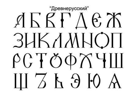 древнерусский шрифт: 9 тыс изображений найдено в Яндекс.Картинках ...