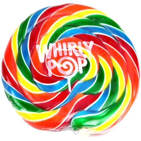 Rainbow Swirl Whirly Pops - Giant Lollipops • Oh! Nuts®