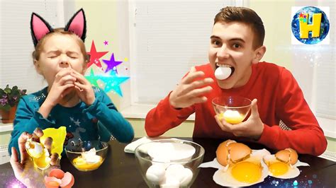 ЯИЧНАЯ РУЛЕТКА КТО ВЕЗУНЧИК ? ЯЙЦО РТОМ / egg roulette - YouTube