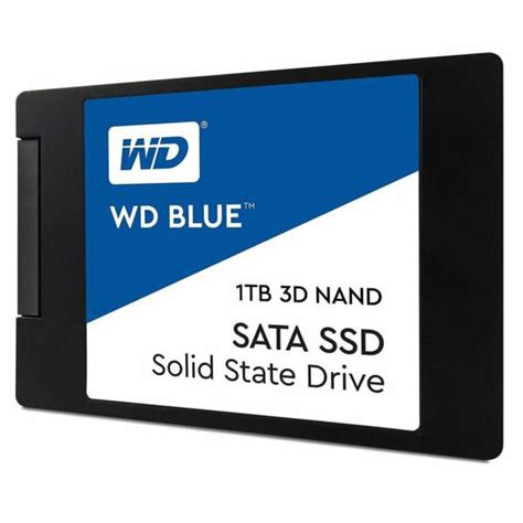 WDC-WDS100T2B0A Western Digital 1TB SSD, Blue 3D, SATA