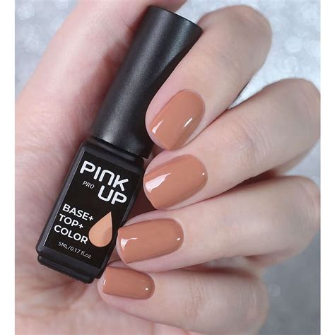 Гель-лак для ногтей (UV/LED) Pink Up база+цвет+топ тон 03 5 мл купить ...