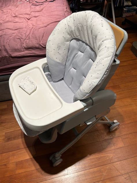 Aprica Yuralism Air Cushion High-Low bed and chair, Babies & Kids ...