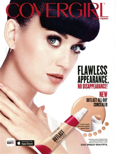 KATY PERRY | COVERGIRL COSMETICS ADVERTISMENT | Katy perry covergirl, Covergirl, Katy perry makeup