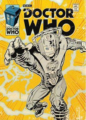 Doctor Who (Cyberman Comic) Art Print Poster – Merchandise Guide - The ...