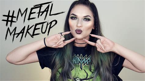 Female Black Metal Makeup - Mugeek Vidalondon