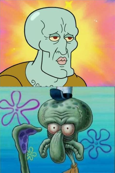 squidward blank meme template imgflip