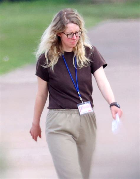 Theranos' Elizabeth Holmes seen for first time in Texas prison