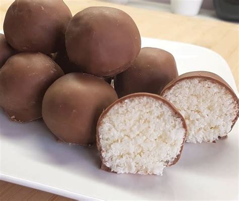 No Bake Coconut Cream Balls - Recipes Fiber