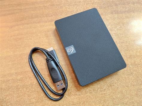 Внешний жесткий диск Seagate Expansion Portable, 4 ТБ, USB 3.0 ...