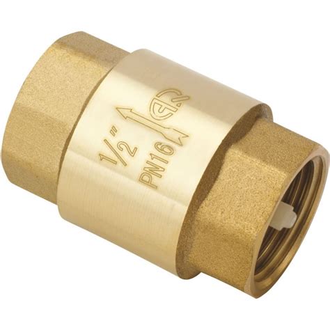 Обратный клапан с пластиковым сердечником AQUALINK 1/2 2342 - выгодная ...