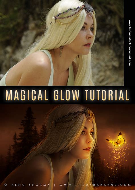Magical Glow Tutorial by TheDarkRayne on DeviantArt