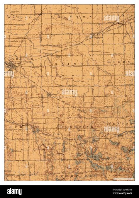 Durand, Michigan, map 1922, 1:62500, United States of America by ...