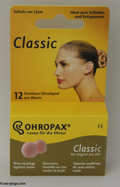 Ohropax Classic, Ohropax. Review