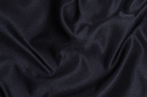 Dark Navy Silk Duchess Satin Fabric| NY Designer Fabrics | Duchess ...