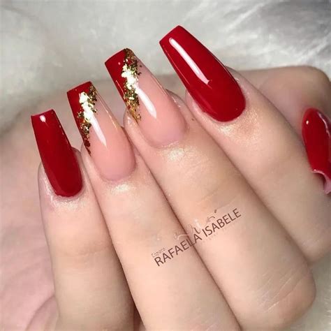 Unha Fibra De Vidro Vermelha - Unha Vermelha Encapsulada Fibra de Vidro | Manicura de uñas, Uñas de ...