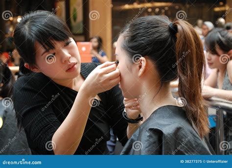 Bourjois Makeup Artist editorial image. Image of makeover - 38277375