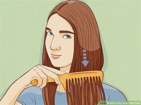How to Dry Your Hair Fast: 15 Steps (with Pictures) - wikiHow
