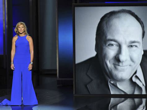 James Gandolfini Funeral Sopranos Cast