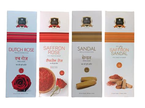 Buy Alaukik Premium Dutch Rose,Saffron Rose,Sandal,Saffron Sandal