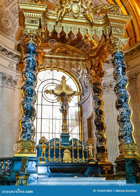 Interiors and Architectural Details of the Hotel Des Invalides ...