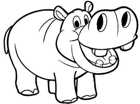 Hipopotamo Desenho Para Colorir - 30+ Desenhos de Hipopótamo para colorir - Pop Lembrancinhas