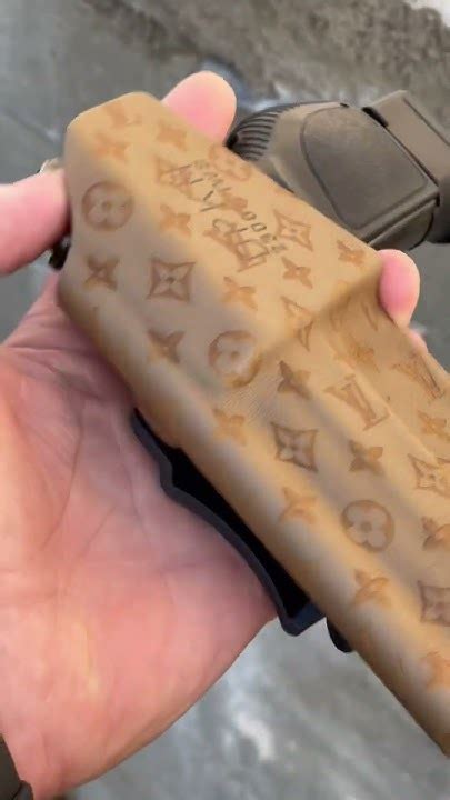Кобура из Кайдекса с гравировкой LV #кайдекс #кобура #dpkydexholsters ...