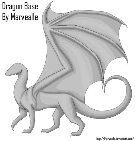 Dragon Base by Marvealle on DeviantArt