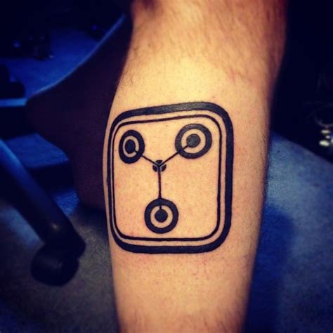 My flux capacitor tattoo I had done a few months back, just getting ...