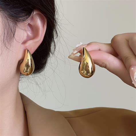jual anting elegan hijab titanium anti karat wanita tusuk tetesan air