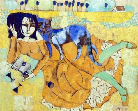 Alexander Demidov | Cat painting, Cat art, Animal art