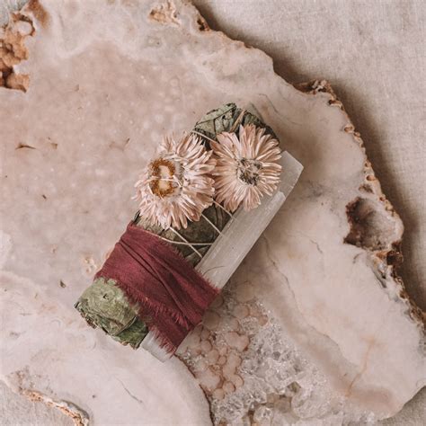 Organic Bunny Eucalyptus & White Selenite Stick - Organic Bunny