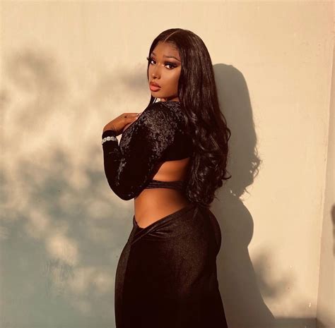 Megan Thee Stallion : Megan Thee Stallion Is Wild In A Striped Catsuit