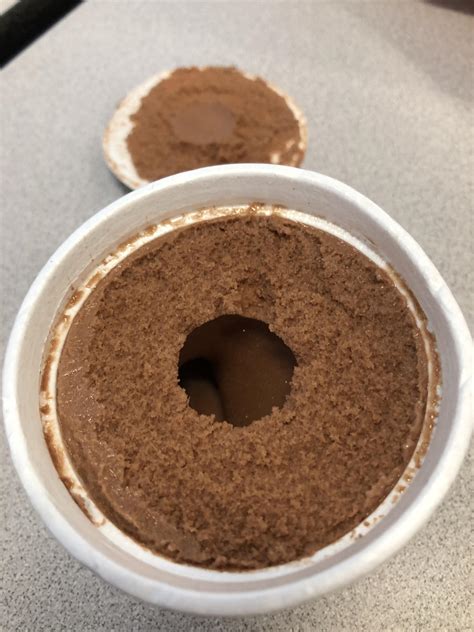 Theres a hole in my damn ice cream : r/mildlyinfuriating